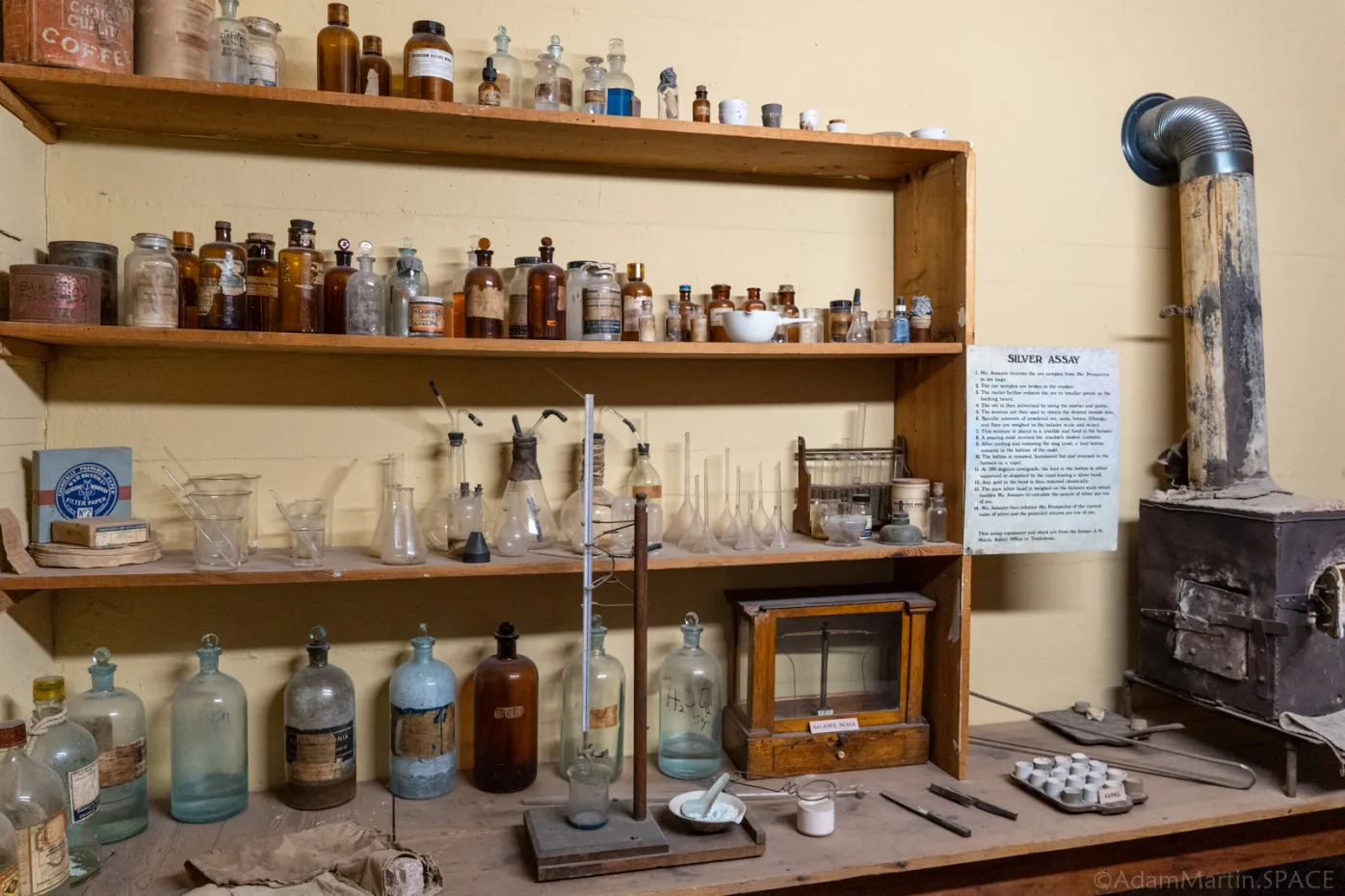 Tombstone Courthouse Silver Assay by Adam Martin Tombstone Courthouse Silver Assay by Adam Martin